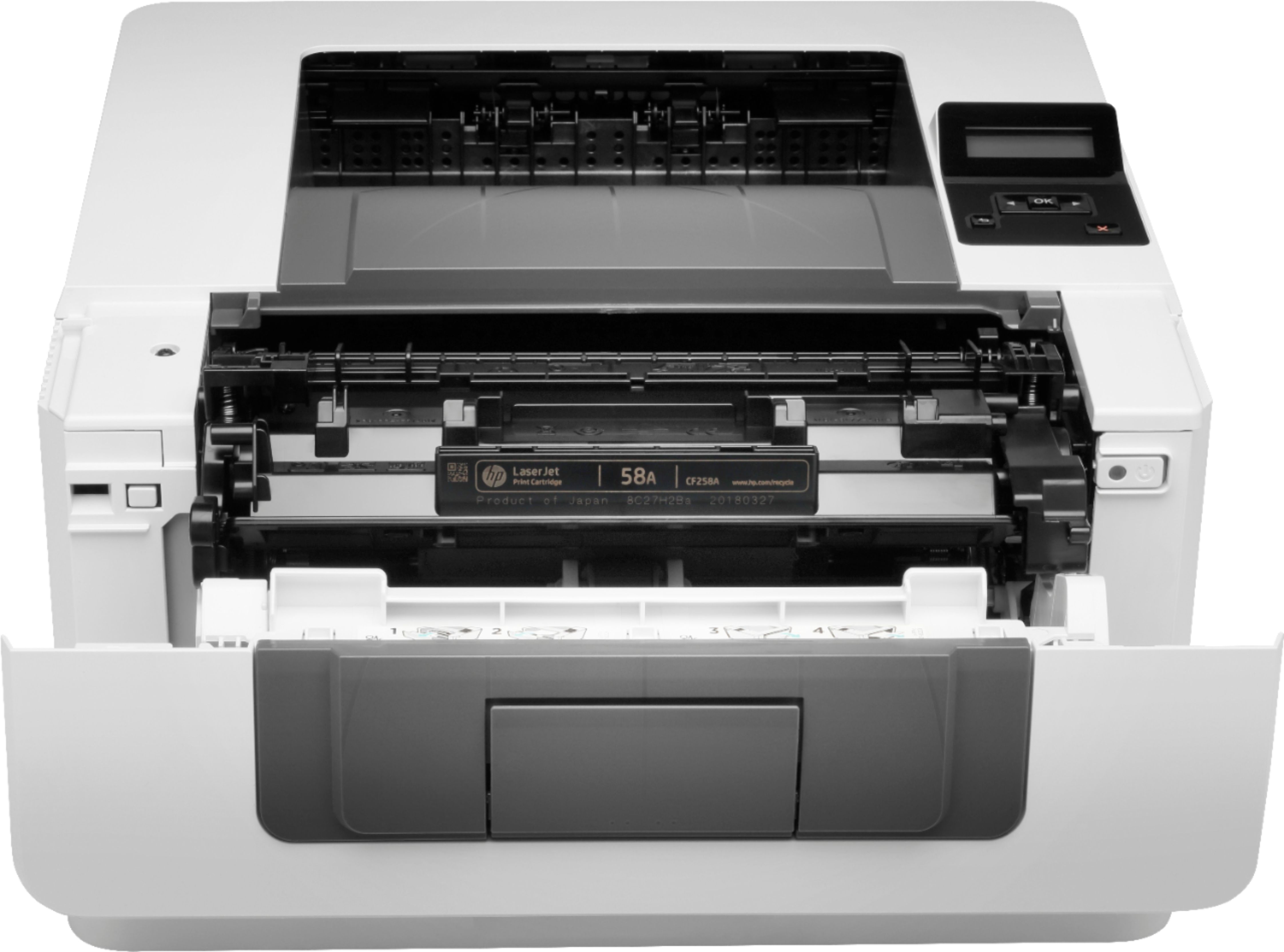 Hp Laserjet Pro M404n Black And White Laser Printer White W1a52a Bgj Best Buy