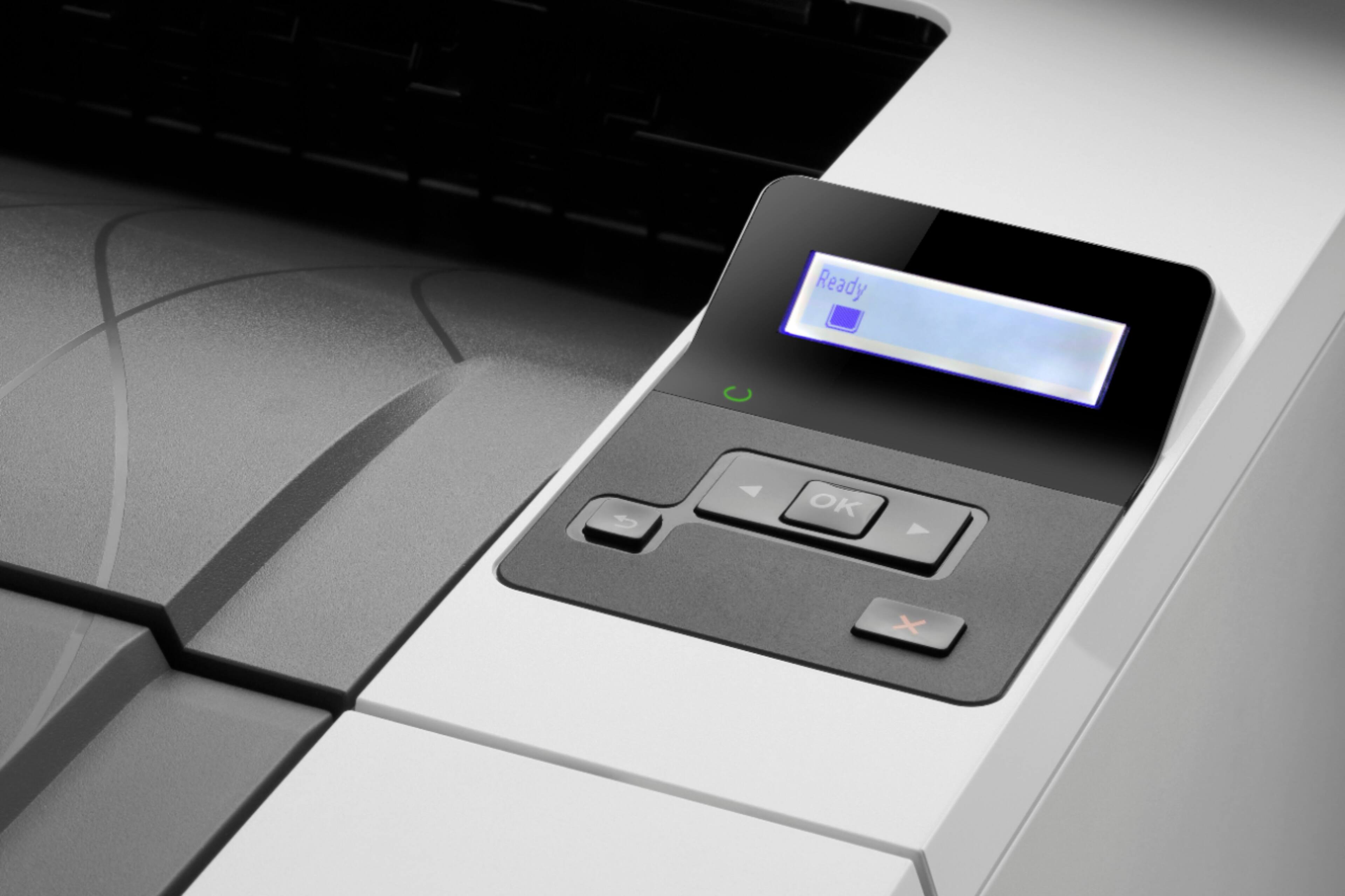 Alt View 13. HP - LaserJet Pro M404n Black-and-White Laser Printer - White.