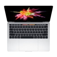 Apple MacBook Pro 13.3" Certified Refurbished - Intel Core i5 3.1GHz - Touch Bar - 8GB Memory - 256GB SSD (2017) - Silver - Front_Zoom