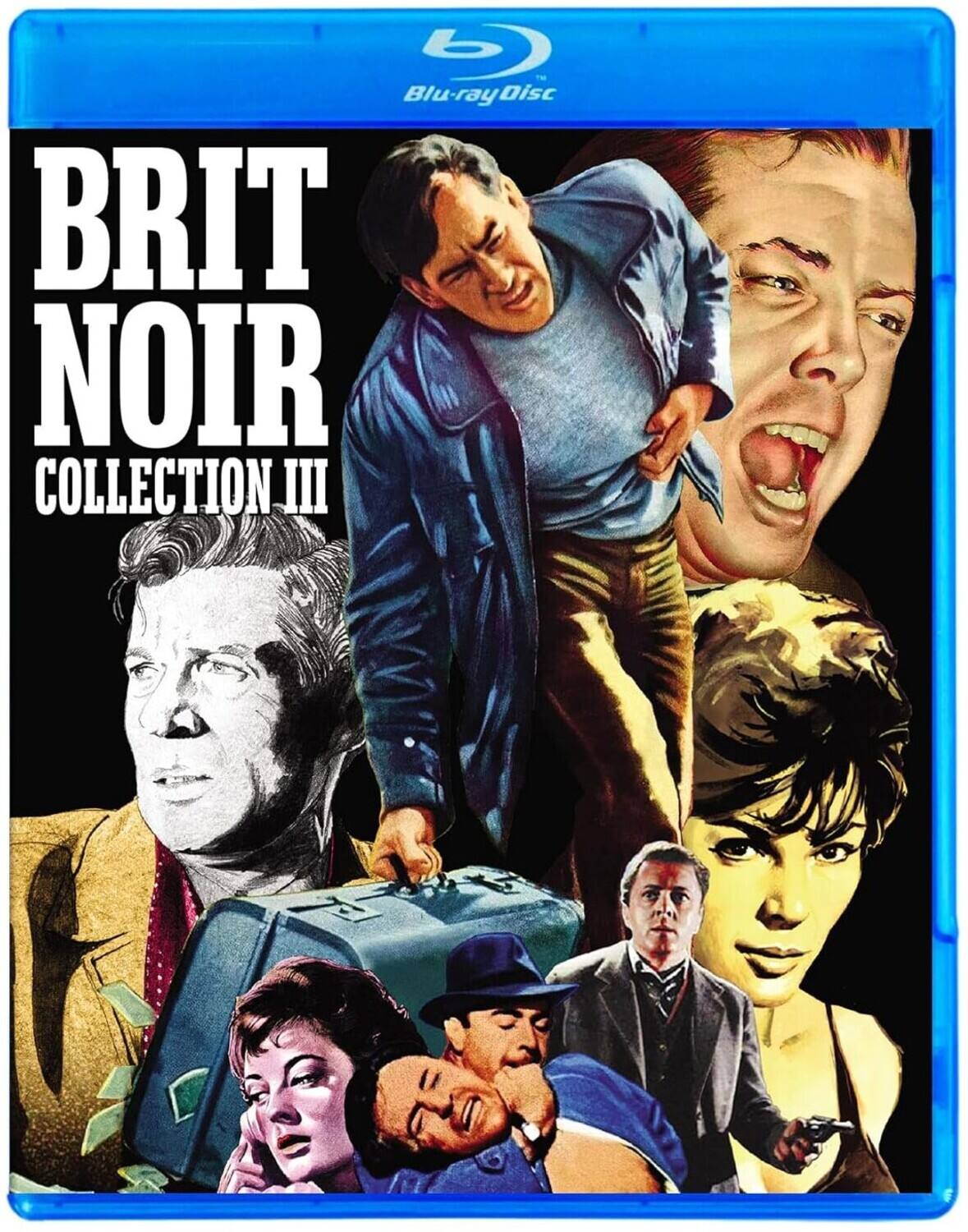 Front. Brit Noir Collection III (Nowhere to Go / The Man Upstairs / Payroll)   - BLU-RAY.