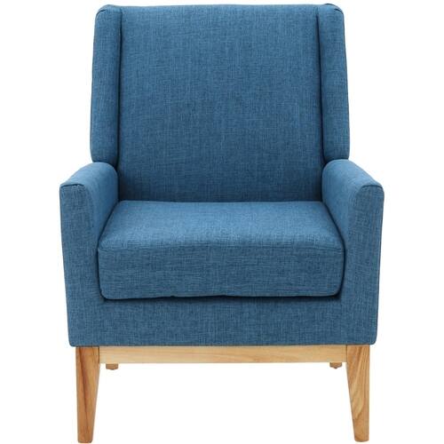 Noble House - Farwell Fabric Accent Chair - Muted Blue