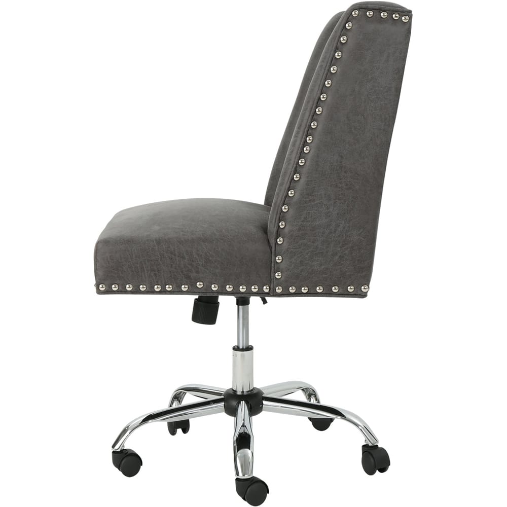 Angle View: Noble House - Mound Desk Chair - Slate