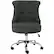 Front. Noble House - Sturgis Fabric Desk Chair - Dark Gray.