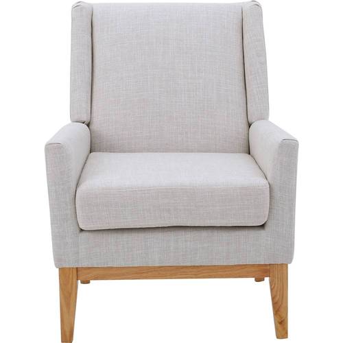 Noble House - Farwell Fabric Accent Chair - Beige