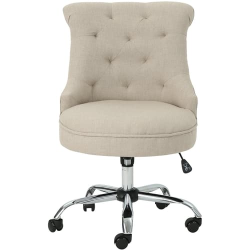 Noble House - Sturgis Fabric Desk Chair - Wheat