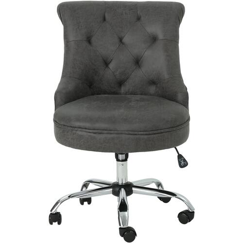 Noble House - Sturgis Fabric Desk Chair - Slate