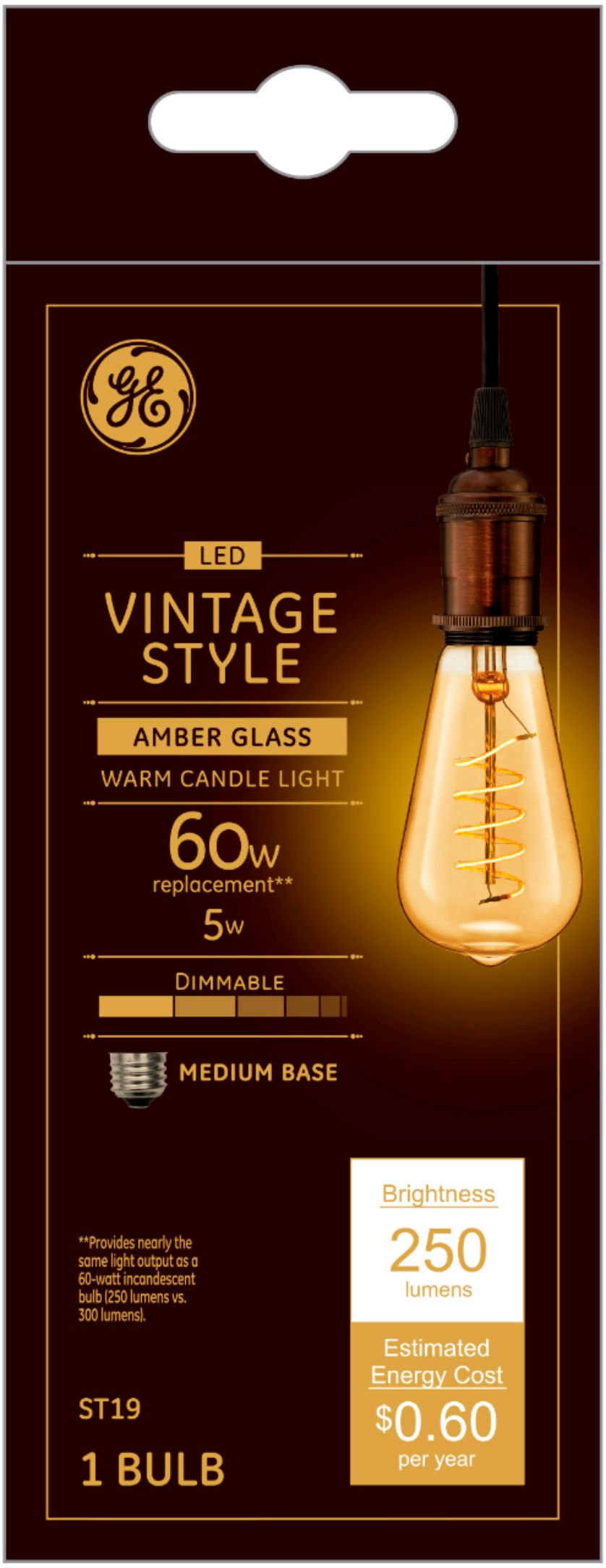 Questions and Answers: GE Vintage 250-Lumen, 5W Dimmable ST19 LED Light ...