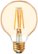 Alt View Zoom 11. GE - Vintage 280-Lumen, 4.5W Dimmable G25 LED Light Bulb, 40W Equivalent (2-Pack) - Amber.