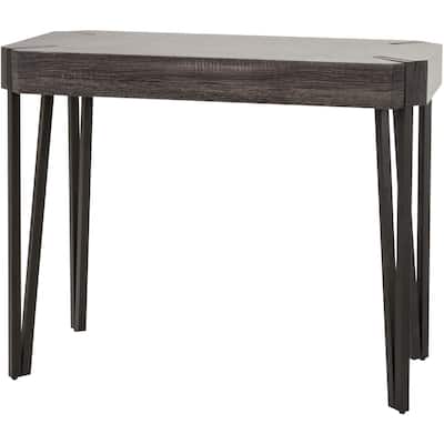 Noble House - Creston Rectangular MDF / Faux Wood Console Table
