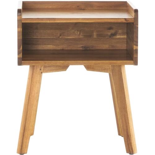 Noble House - Hamburg Rectangular Acacia Wood Side Table