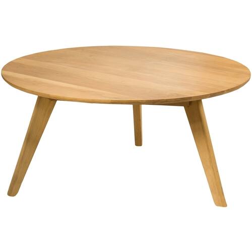 Noble House - Woodbine Round Acacia Wood Coffee Table