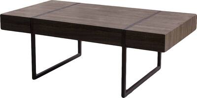 Noble House - Kintyre Rectangular Modern Hardwood Coffee Table