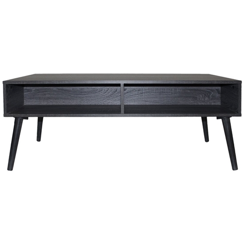 Noble House - Parshall Rectangular Mid-Century Faux Wood Coffee Table