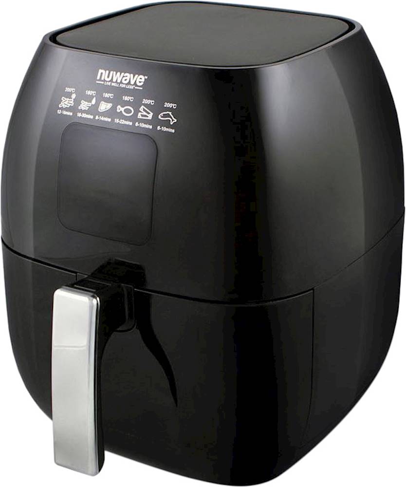 NuWave 6-Quart Black Air Fryer at