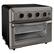 Front. Cuisinart - Air Fryer Toaster Oven - Black Stainless.