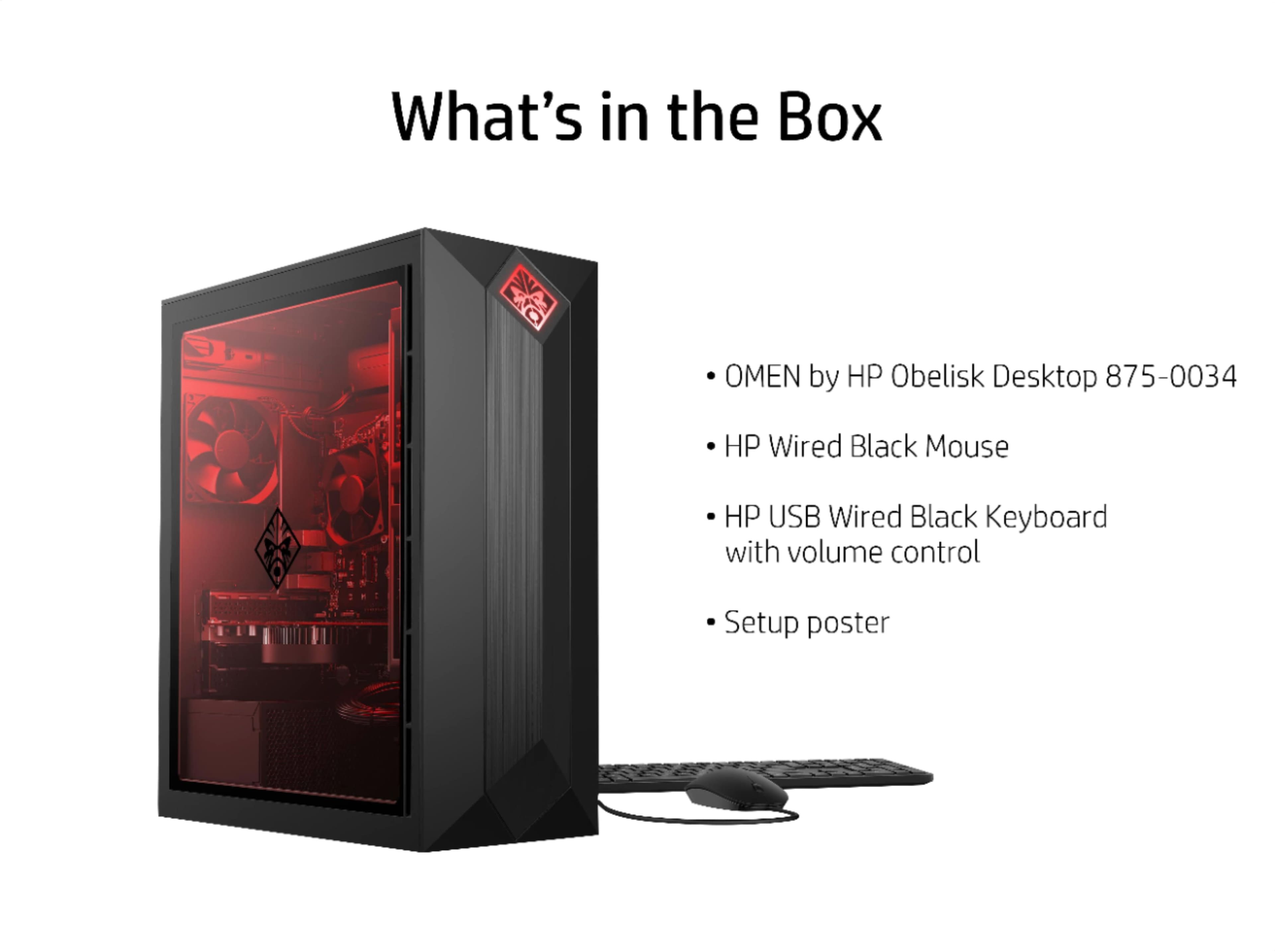 Best Buy HP OMEN Gaming Desktop Intel Core i7 9700 16GB Memory