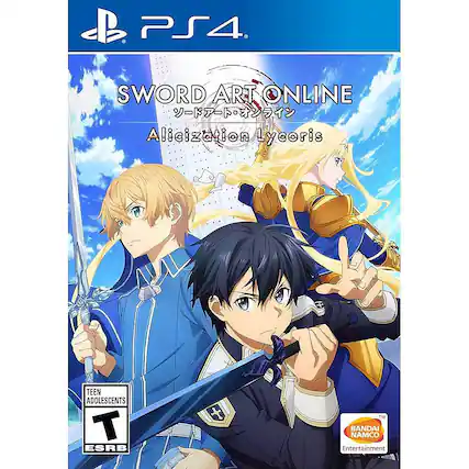 Front. BANDAI NAMCO Entertainment - Sword Art Online: Alicization Lycoris. - T (Teen 13+)