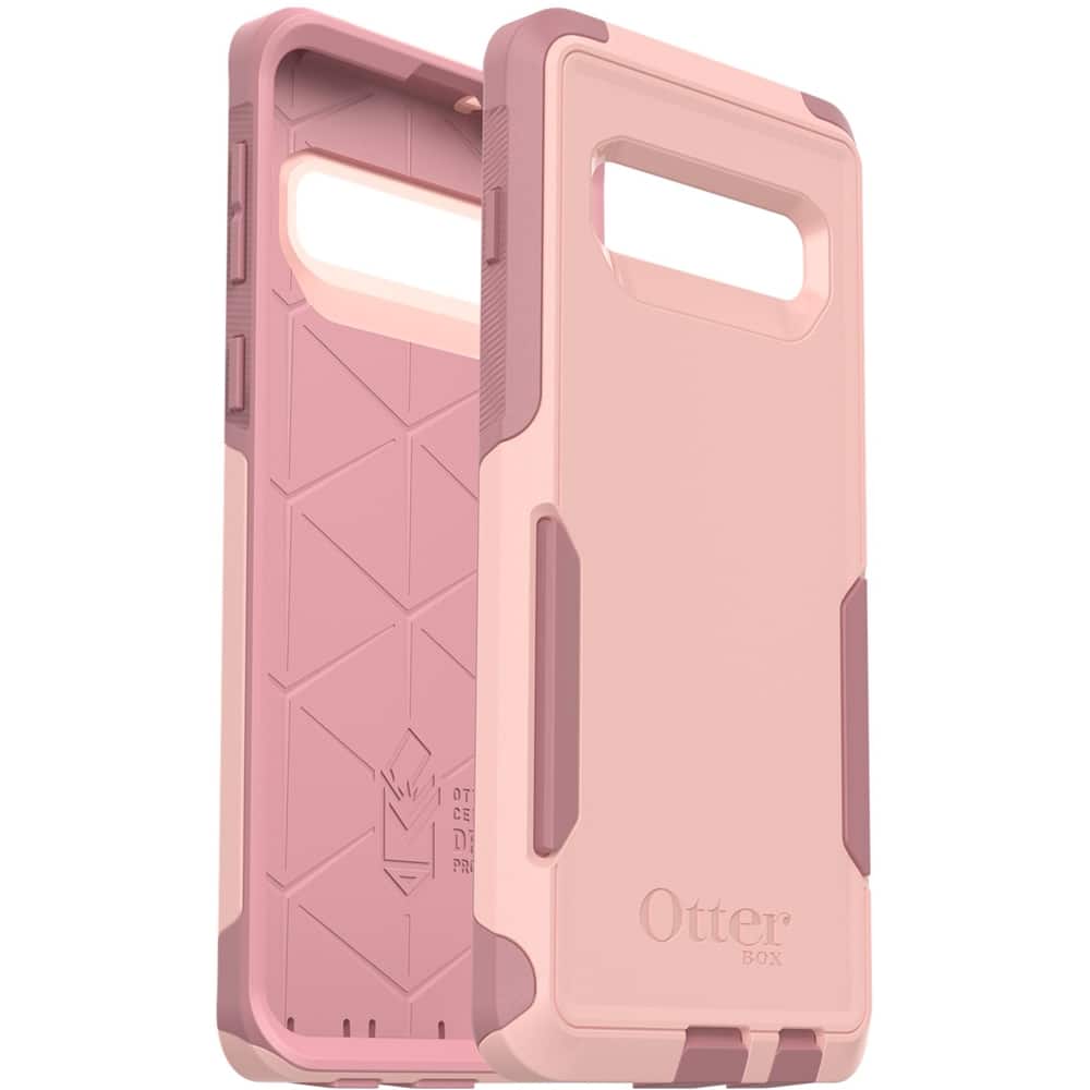 Alt View 16. OtterBox - Commuter Series Case for Samsung Galaxy S10 - Ballet Way Pink.
