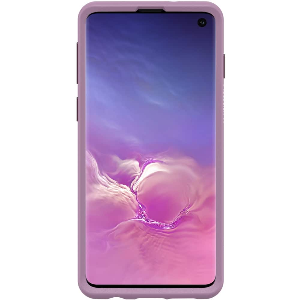 Angle View: OtterBox - Symmetry Series Case for Samsung Galaxy S10 - Tonic Violet Purple