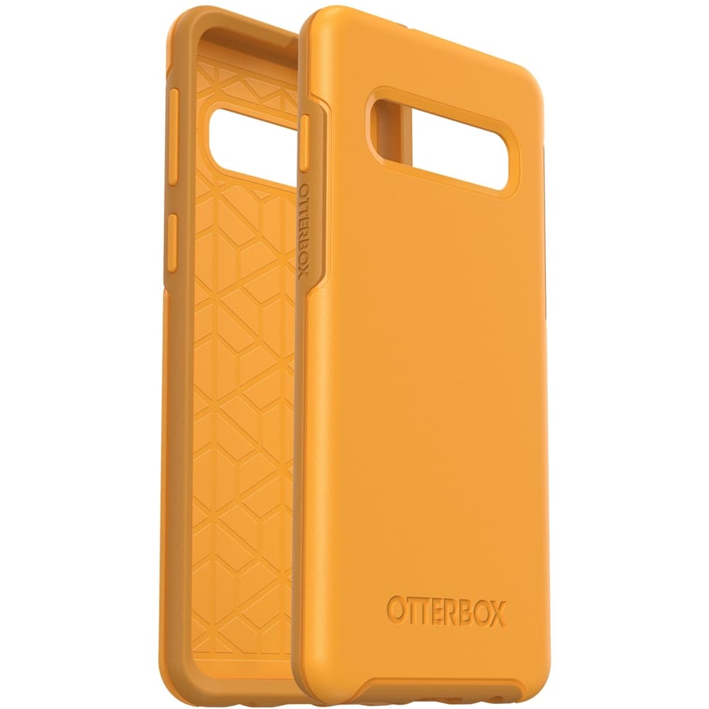 Best Buy Otterbox Symmetry Series Case For Samsung Galaxy S10 Aspen Gleam Yellow 77 61315