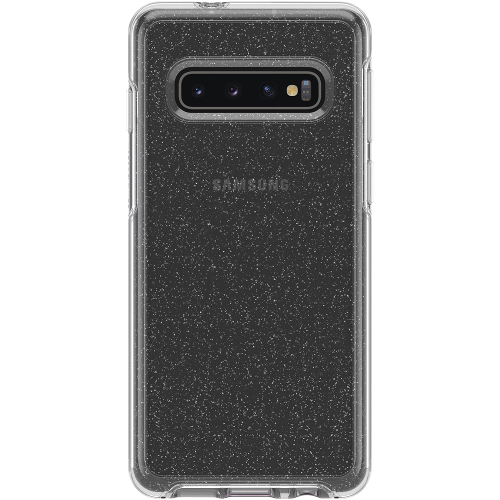 Angle View: OtterBox - Symmetry Series Clear Case for Samsung Galaxy S10 - Stardust