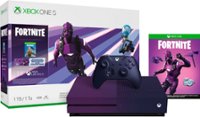Front Zoom. Microsoft - Xbox One S 1TB Fortnite Battle Royale Special Edition Console Bundle - Gradient Purple.