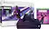 Front. Microsoft - Xbox One S 1TB Fortnite Battle Royale Special Edition Console Bundle - Gradient Purple.