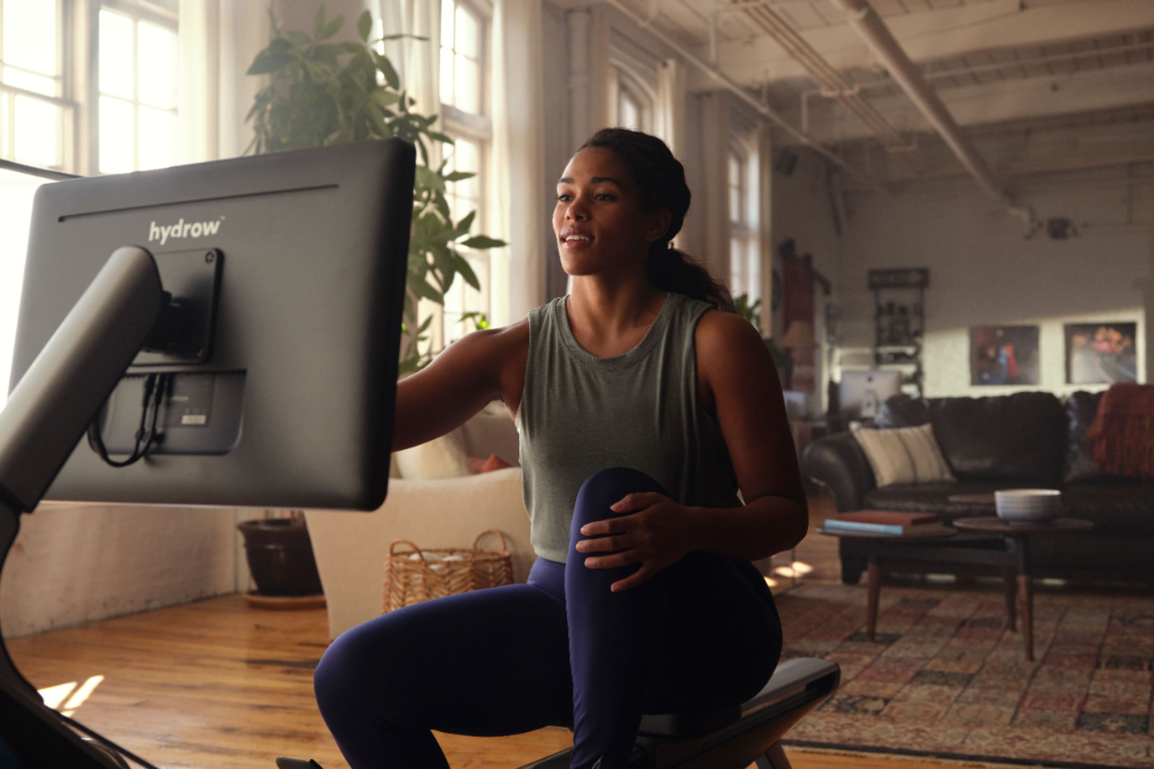 Alt View 19. Hydrow - Pro Rowing Machine - Silver.