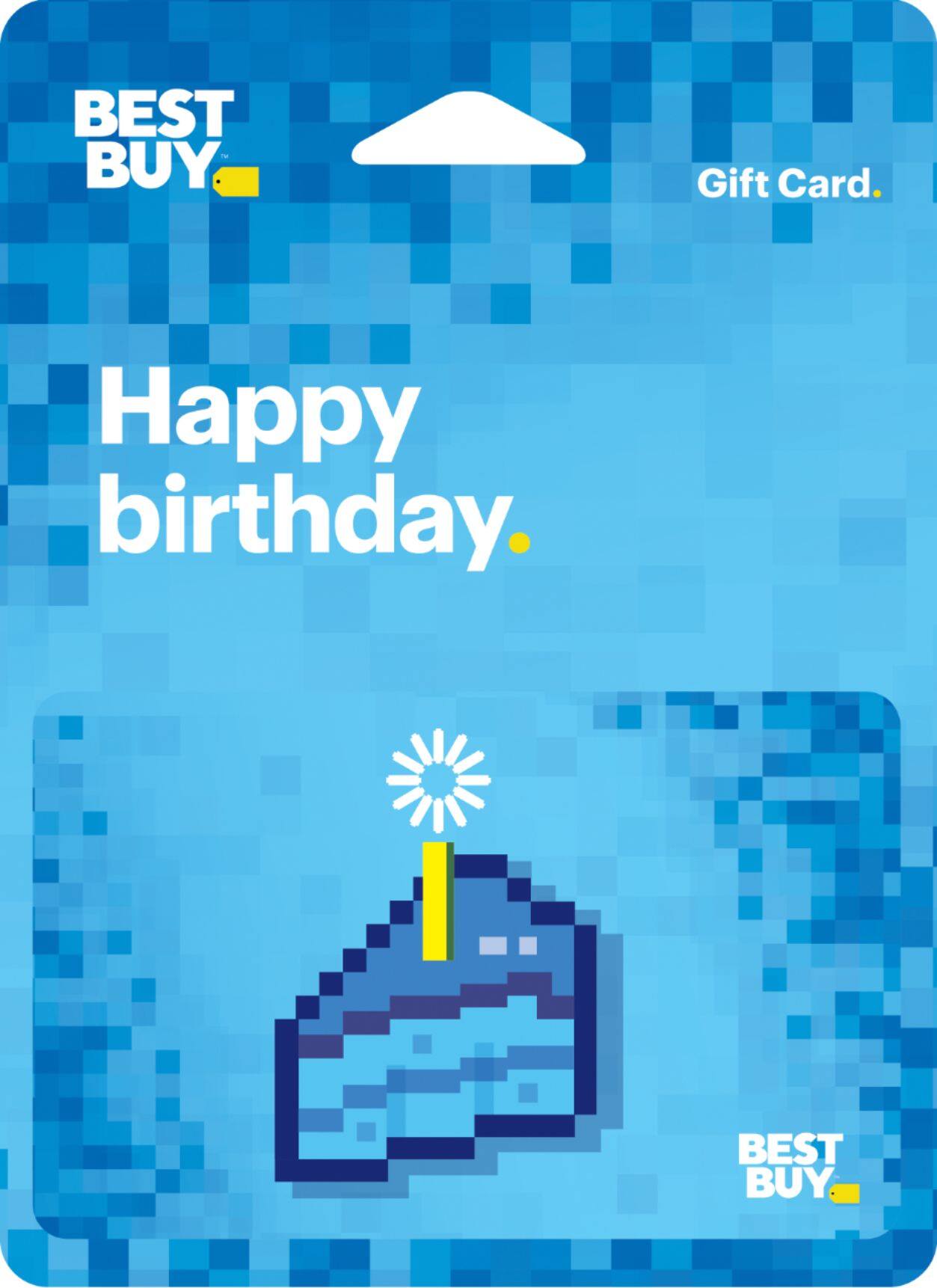 BEST BUY Gift Card. Happy birthday.