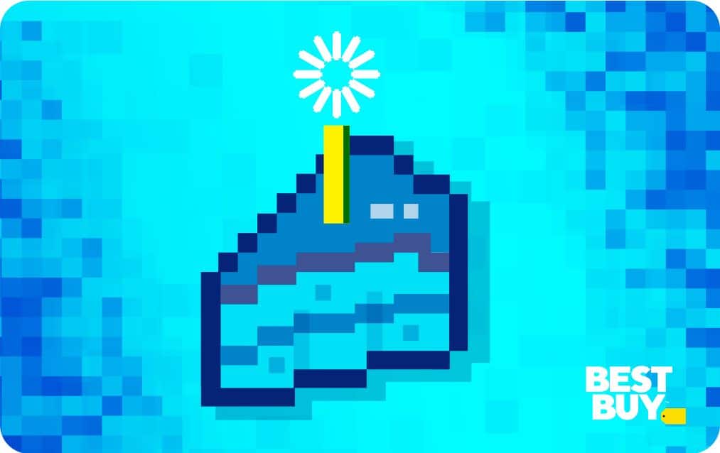 The text in the image is "BEST BUY."