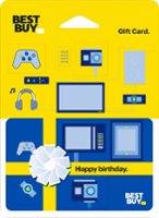 Best Buy® - $100 Birthday bow gift card - Front_Zoom