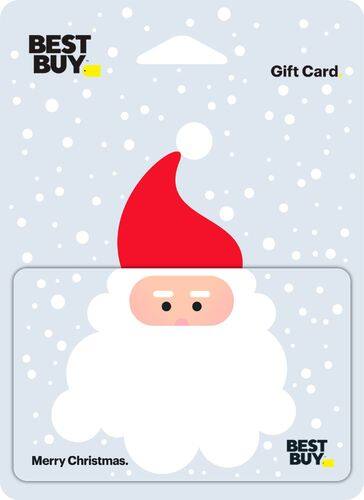 Best Buy® - $100 Santa Gift Card-Front_Standard 