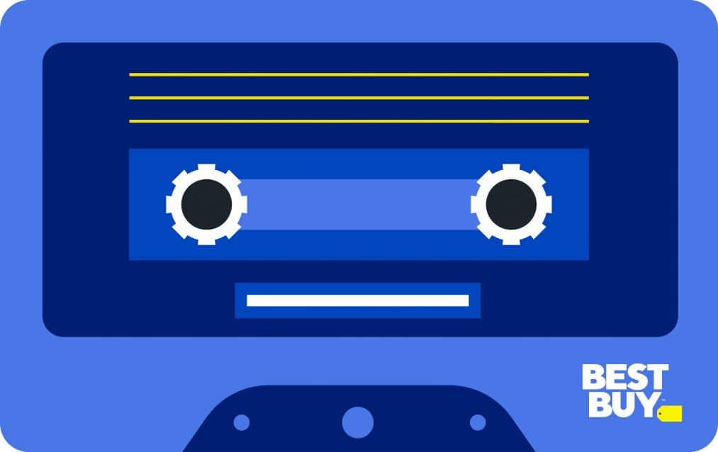 The text on the image is "BEST BUY."