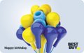 Alt View Zoom 1. Best Buy® - $15 Birthday Earbud Balloons Gift Card.