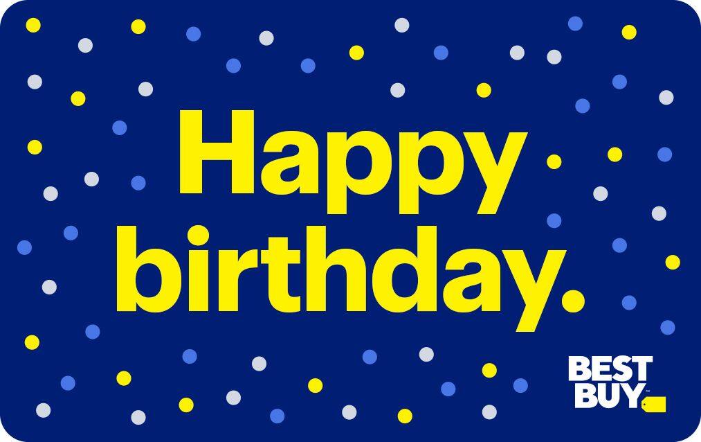 Alt View 1. Best Buy® - $25 Birthday Confetti Gift Card.