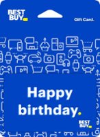 Best Buy® - $15 Happy birthday icons gift card - Front_Zoom
