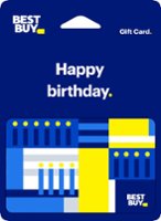Best Buy® - $15 Happy birthday candles gift card - Front_Zoom