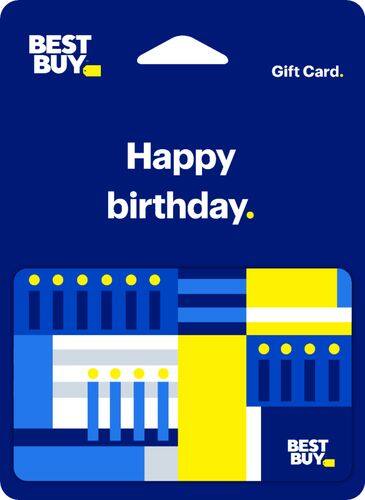 Best Buy® - $500 Happy Birthday Candles Gift Card-Front_Standard 