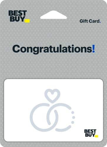 Best Buy® - $25 Wedding Gift Card-Front_Standard 