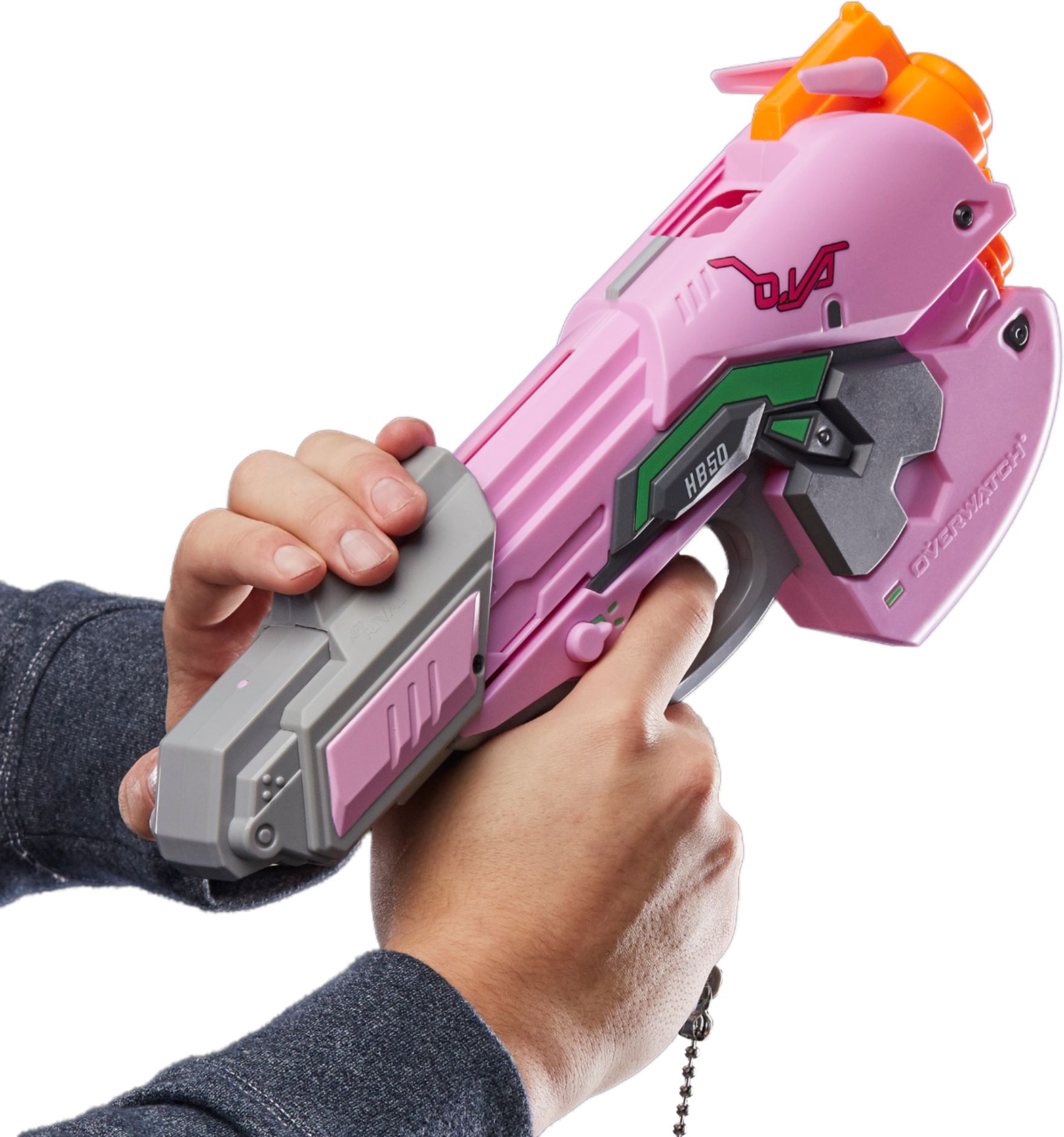 Toy Gun Fire Fight NERF Rival Overwatch D.VA Blaster 3 Overwatch Rounds Ages 14 