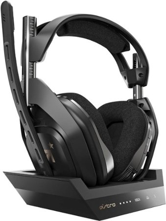Astro Gaming - A50 Gen 4 Wireless Gaming Headset for Xbox One, Xbox Series X|S, and PC - Black