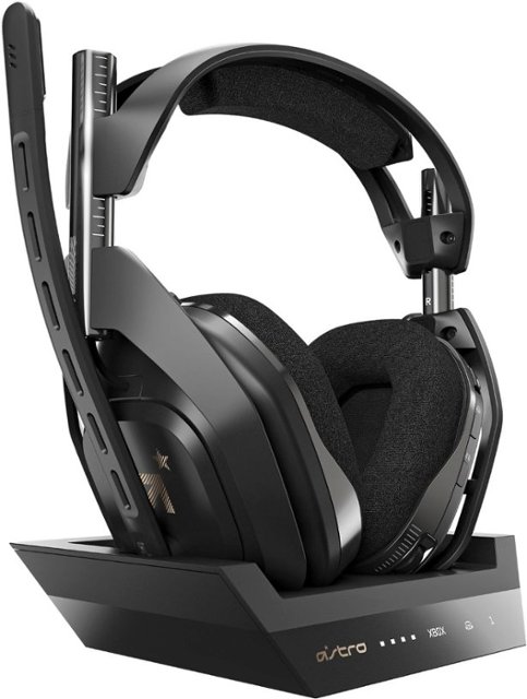 Front Zoom. Astro Gaming - A50 Gen 4 Wireless Gaming Headset for Xbox One, Xbox Series X|S, and PC - Black.