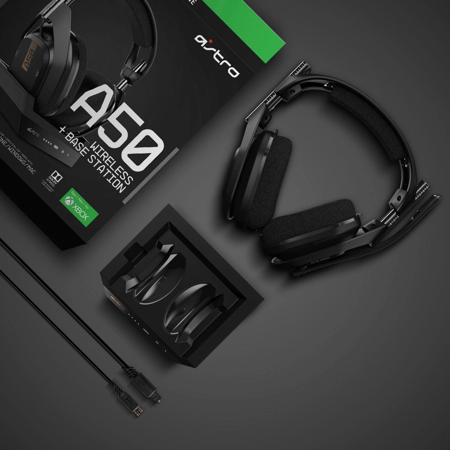 A50 Astro Base Station Headphones for Xbox One and Windows PCs.
