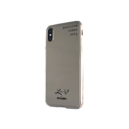 Fifth & Ninth - Liane V Positive Vibes Only Case for Apple® iPhone® X and XS - Silver