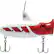 Front. Eco-Popper - Digital Fishing Lure with Wireless Underwater Live Video Camera - Red.