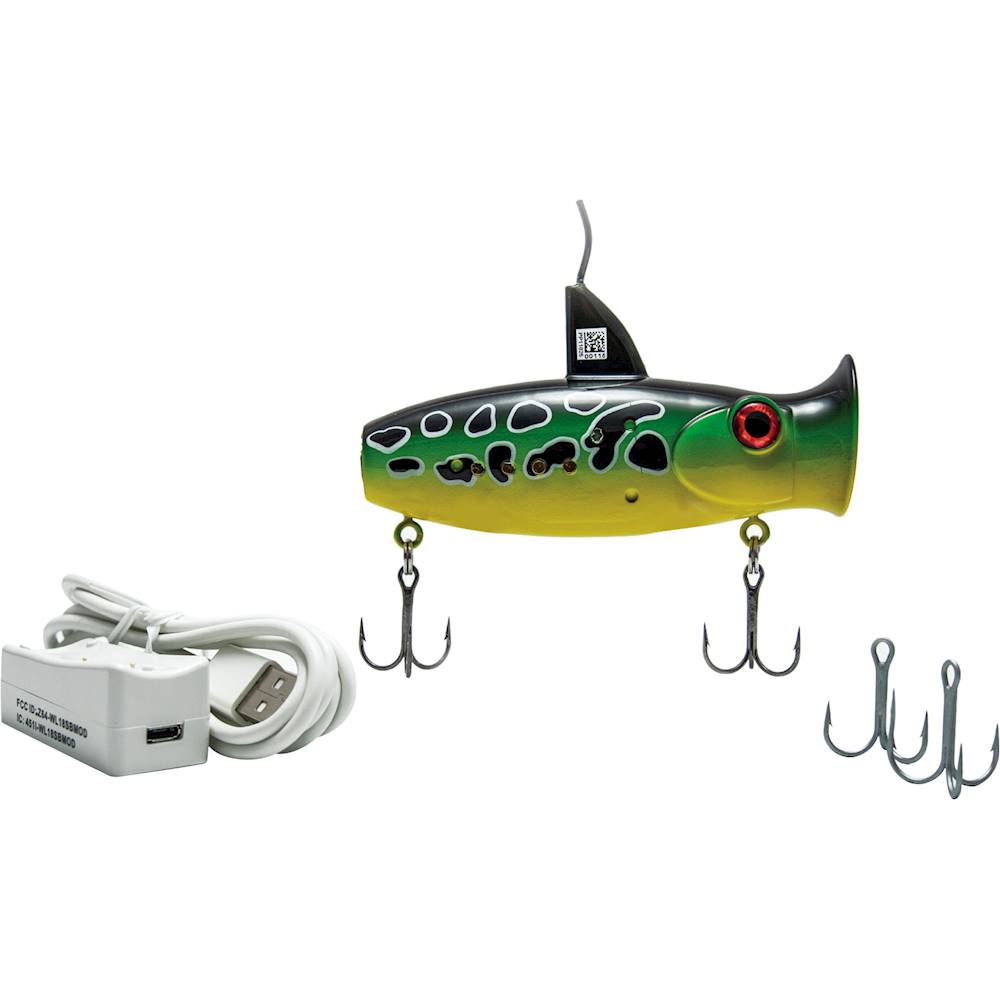 Best Buy: Eco-Popper Digital Fishing Lure with Wireless Underwater Live  Video Camera Green/Yellow MA0ED