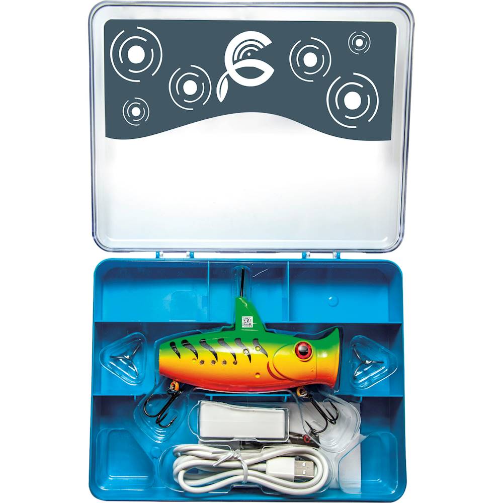 Best Buy: Eco-Popper Digital Fishing Lure with Wireless Underwater Live  Video Camera Orange/Yellow/Green PA0ED