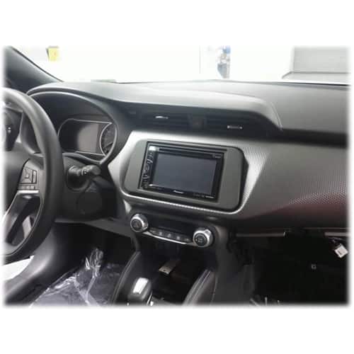 Alt View 11. Metra - Dash Kit for Select 2018-2023 Nissan Versa DDIN - Matte Black.