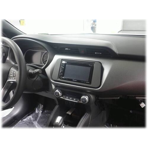 Alt View 11. Metra - Dash Kit for Select 2018-2023 Nissan Versa DDIN - Matte Black.