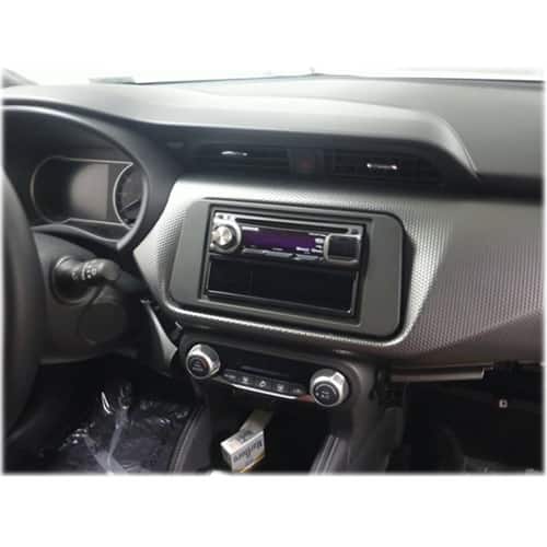 Alt View 11. Metra - Dash Kit for Select 2018-2023 Nissan Versa DIN - Matte Black.